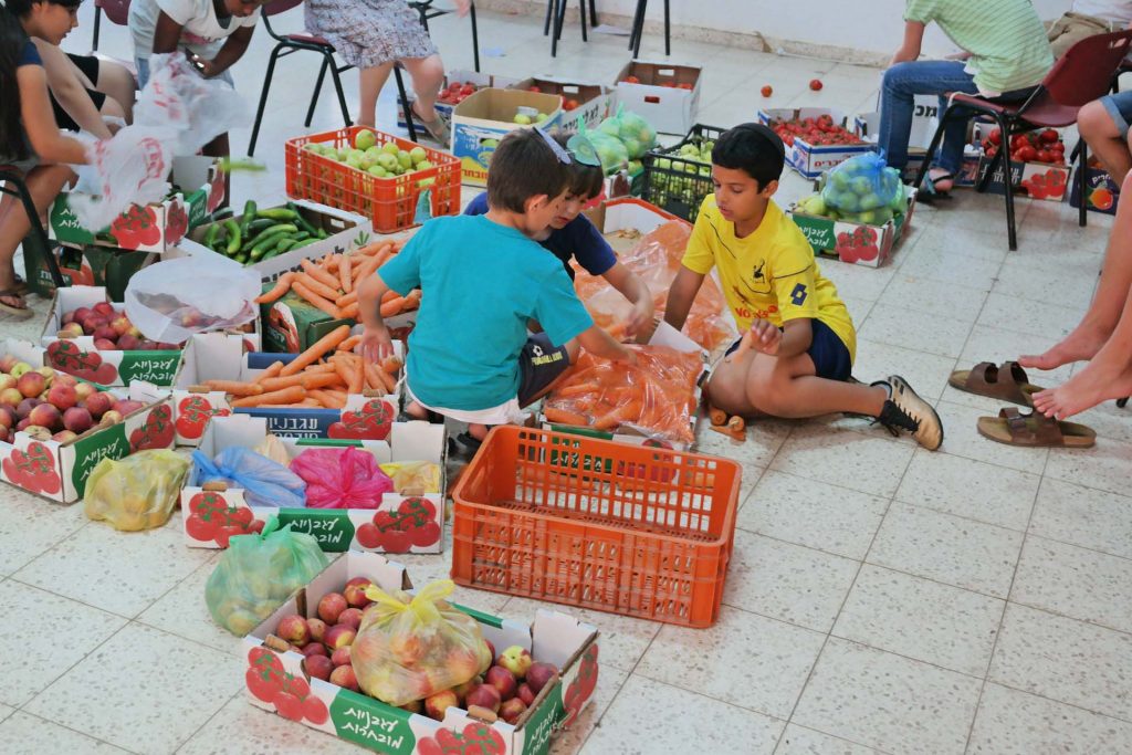 מכינים ארגזים למשלוח